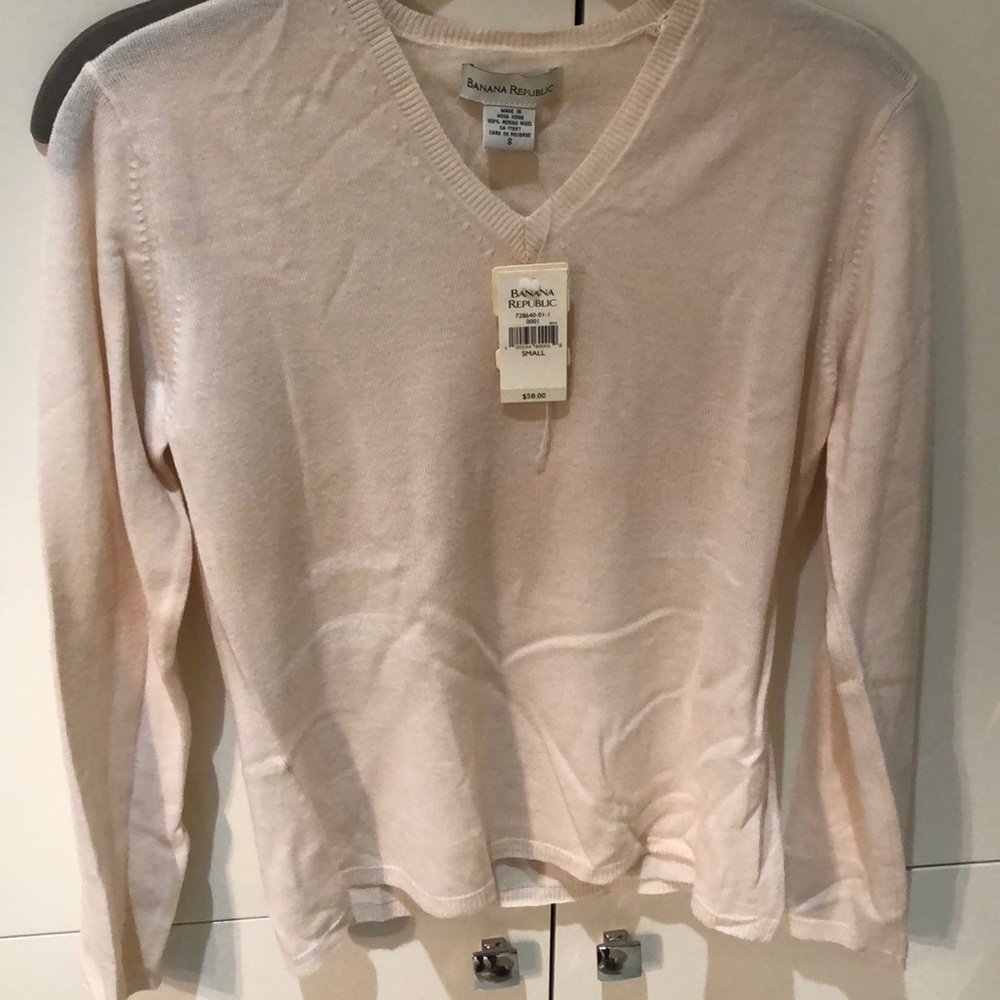 Cream wool sweater
